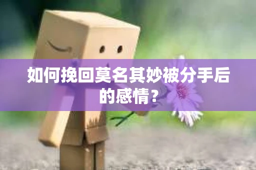 如何挽回莫名其妙被分手后的感情？