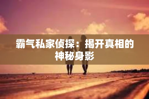 霸气私家侦探：揭开真相的神秘身影