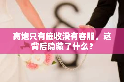 高炮只有催收没有客服，这背后隐藏了什么？