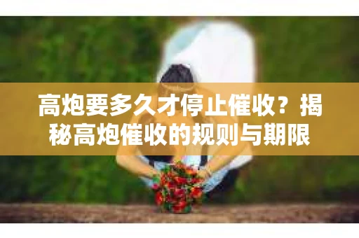 高炮要多久才停止催收？揭秘高炮催收的规则与期限