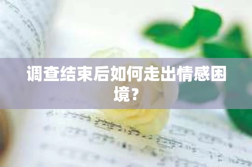 调查结束后如何走出情感困境? 调查结束后如何走出情感困境?