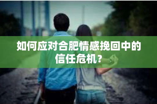如何应对合肥情感挽回中的信任危机？
